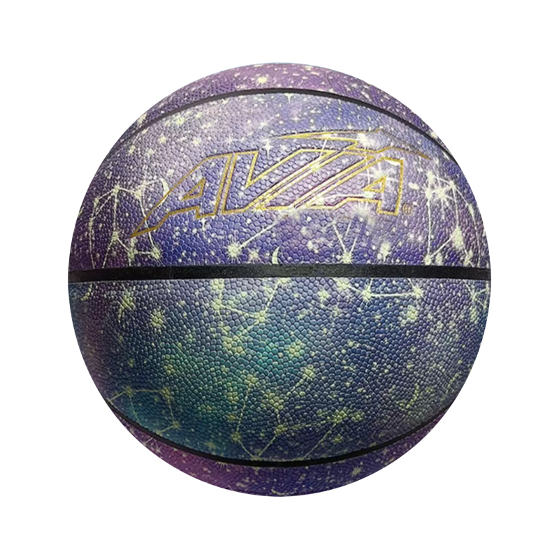 星空夜光篮球7号炫酷网红篮球吸湿软皮室内外通用