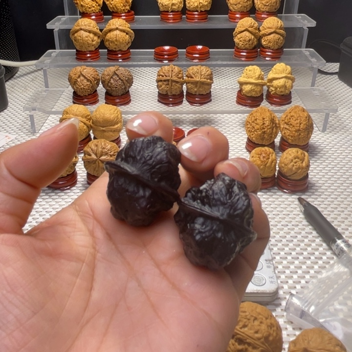 文玩核桃把件21至尊妖蟾