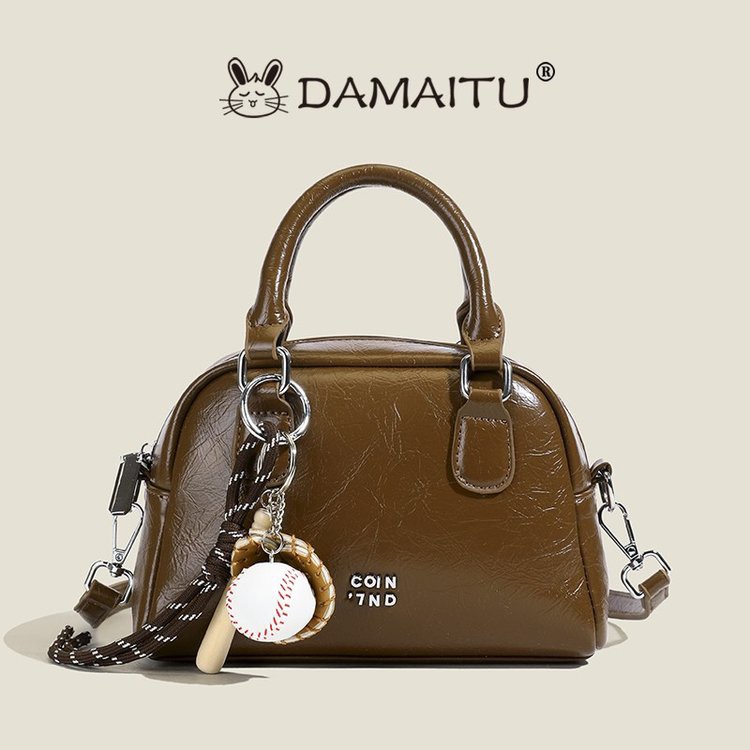 2025新款波士顿包包洋气轻奢休闲时尚百搭小众女士复古潮流斜跨