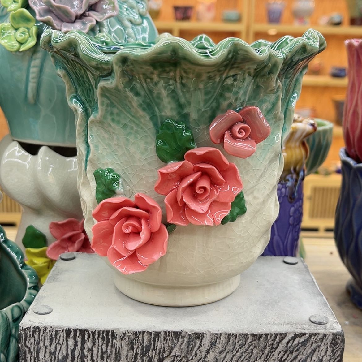 【闪购商品】陶瓷花盆