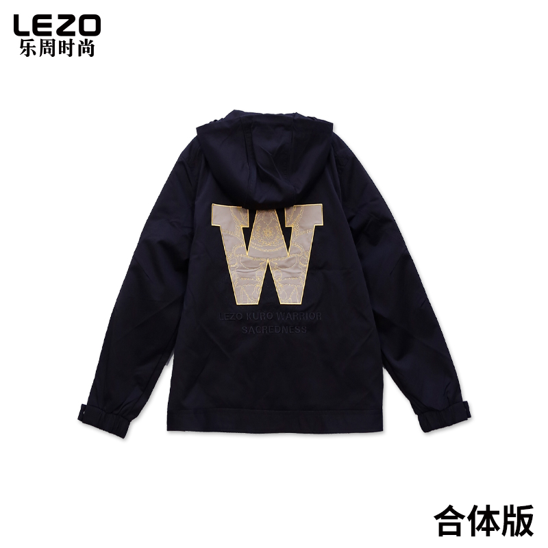 LEZO乐周时尚男装带帽夹克L25314021