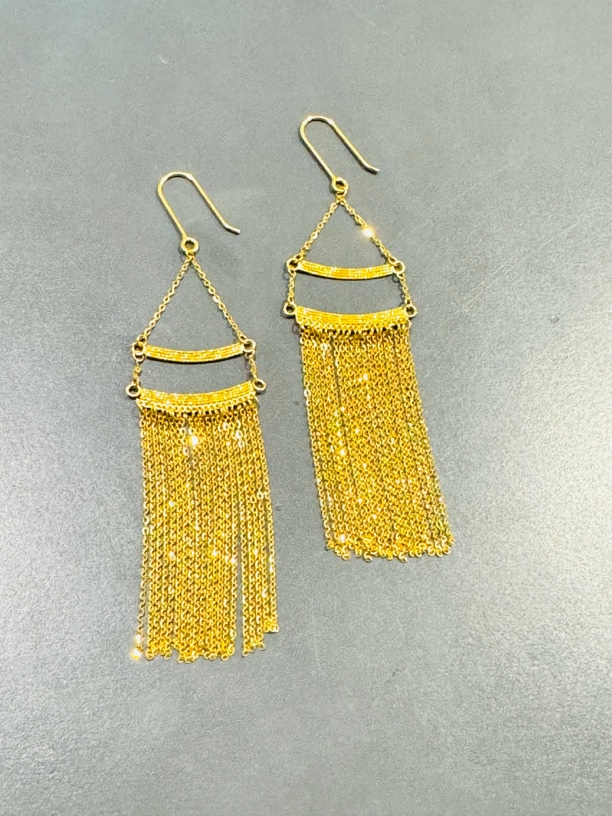 A播 11.16g 足金999 耳饰d