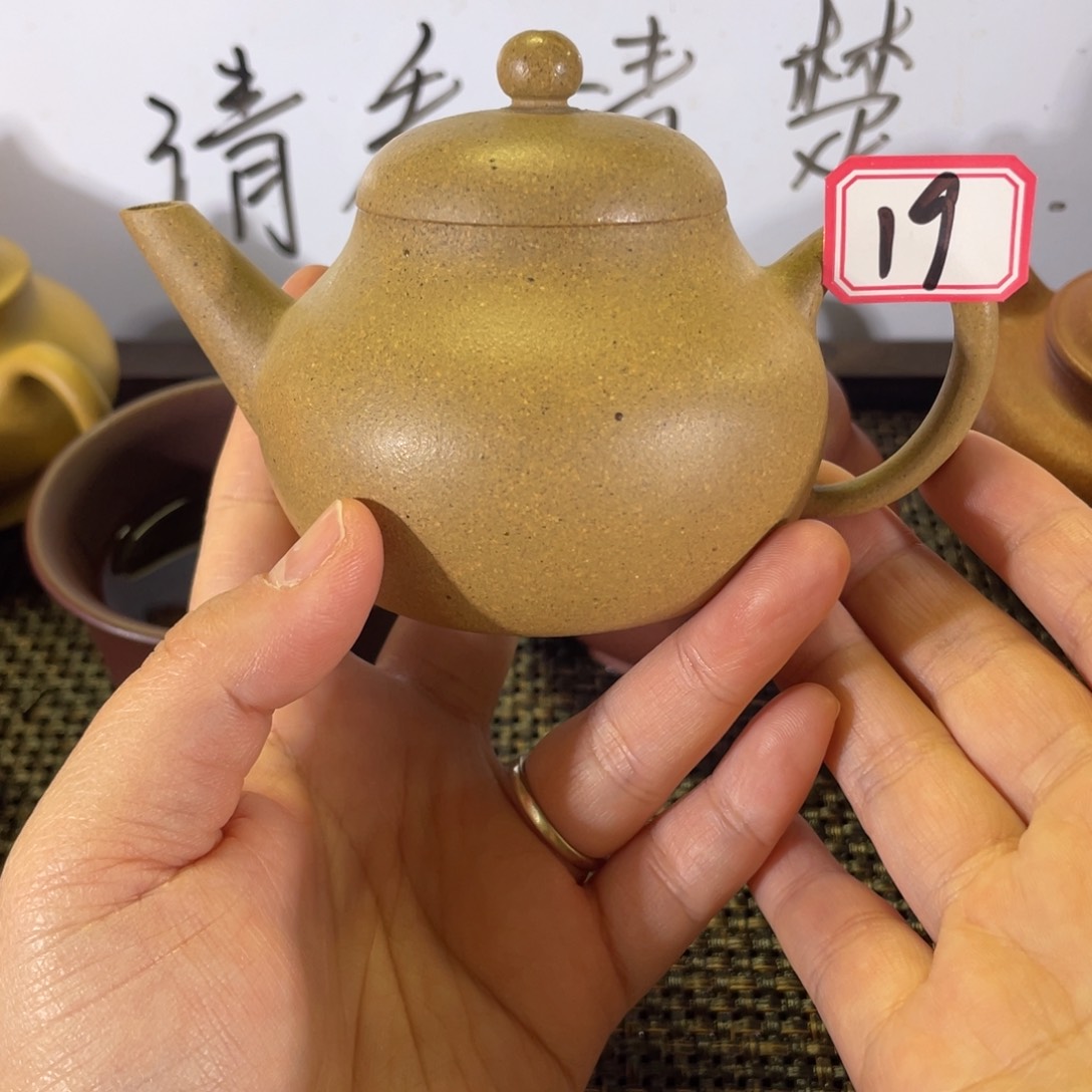 紫砂茶壶奇*秋水微瑕全手