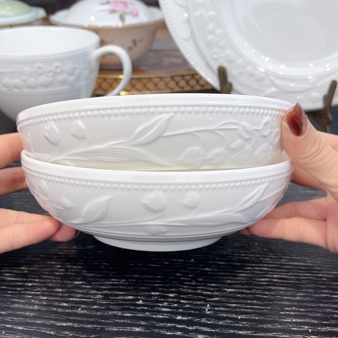 骨瓷16厘米/////浅碗