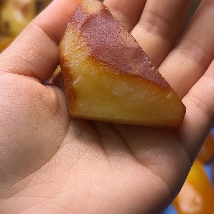 青***巴定制琥珀未镶嵌琥珀蜜蜡