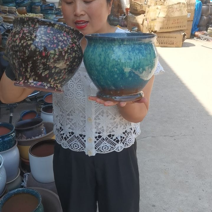 口20高18瑕疵两个盆子