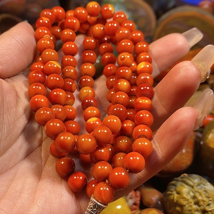 玛瑙/玉髓手链未镶嵌达*太