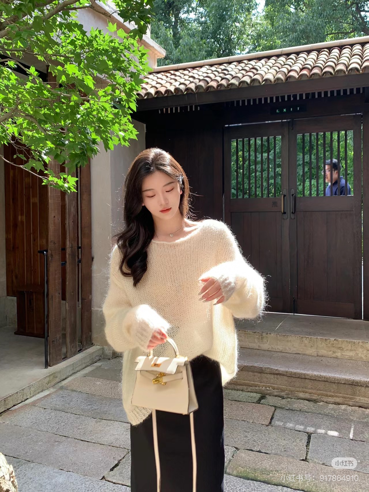 【小鹿优选-预售】百搭显瘦时尚慵懒高级针织衫毛衫毛衣女式上衣000