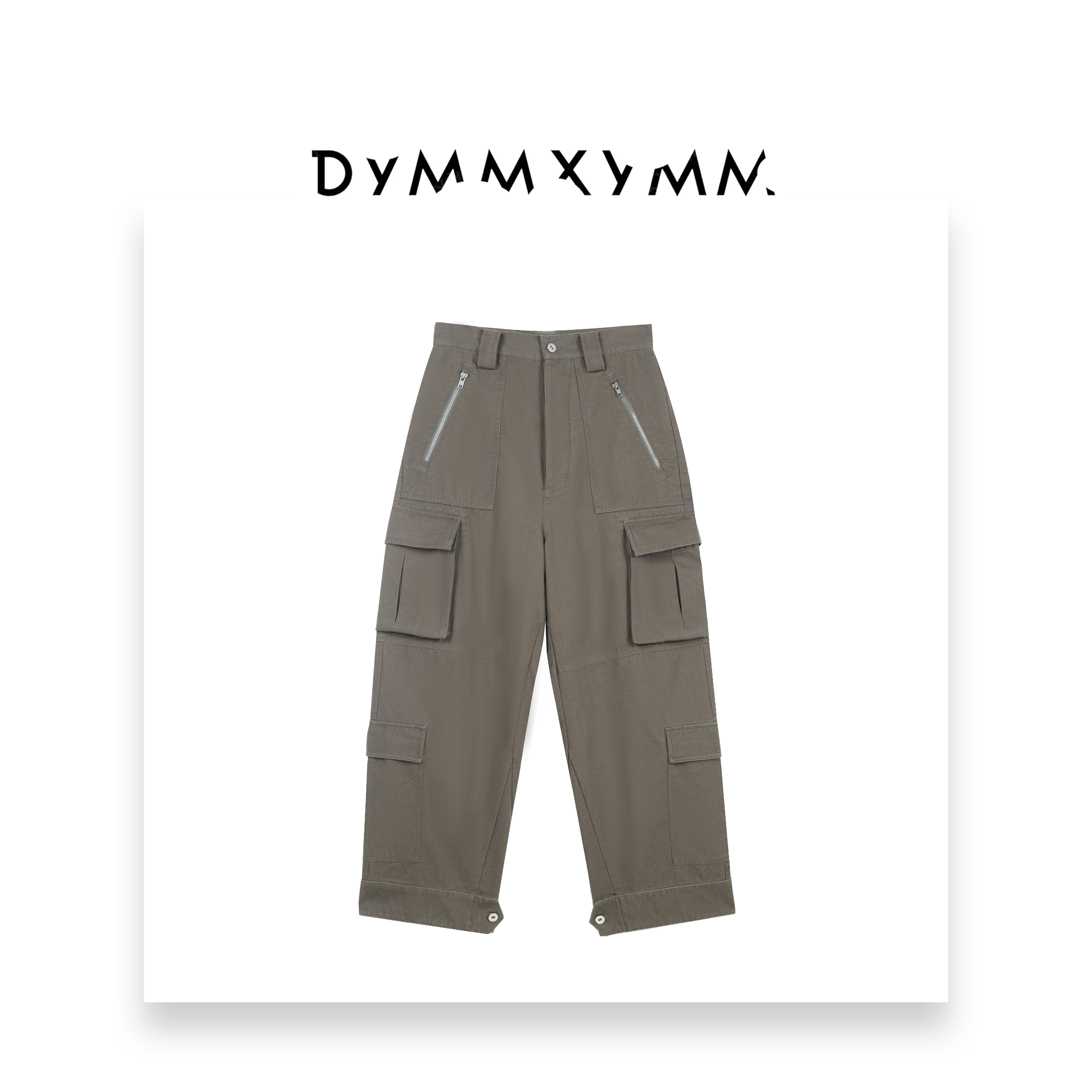 【DYMMXYMM】-【黑标】-.军绿工装裤-5FWJ1862