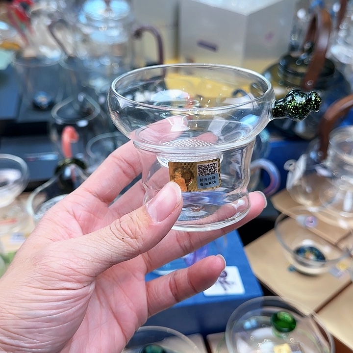 禾器黑金奉珠茶漏激光