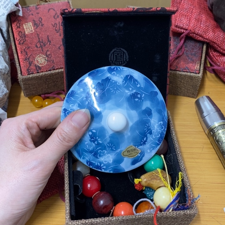 摆件中古工艺品一件