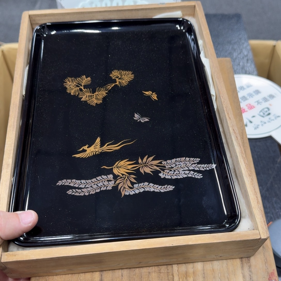 木日本中古工艺品摆件