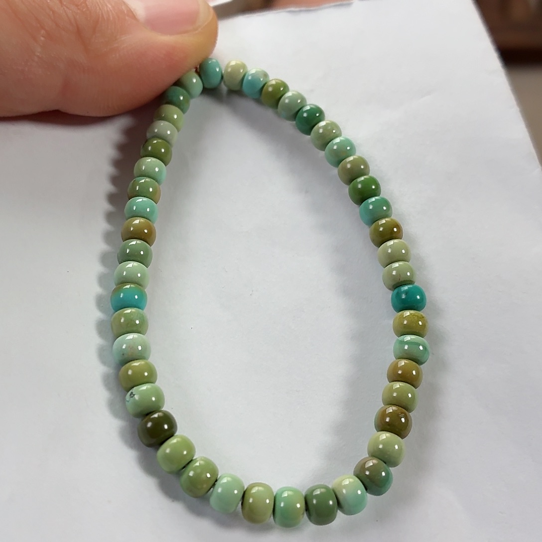 未镶嵌绿松石珠宝奇石