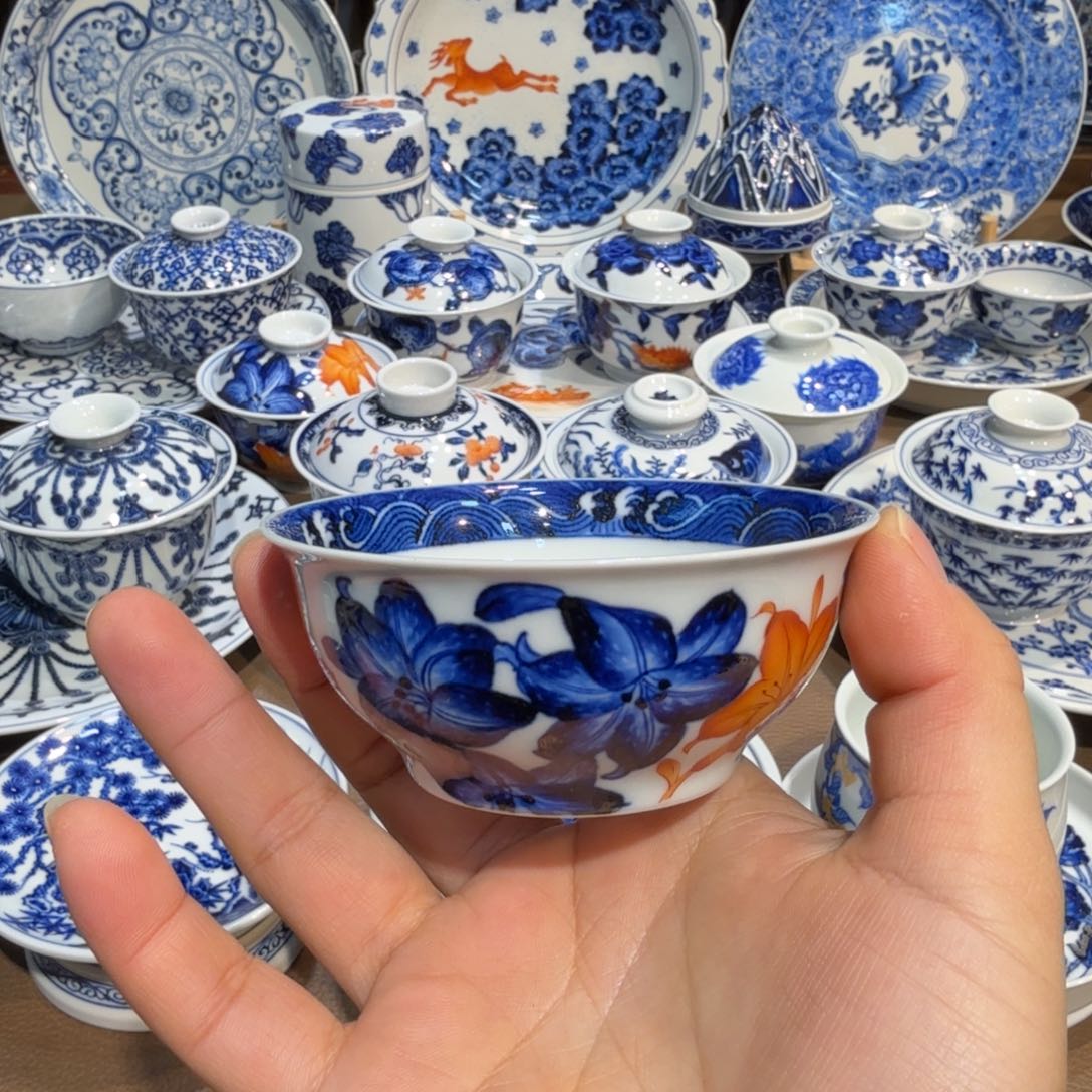 景德镇狮子杯换全品补差价