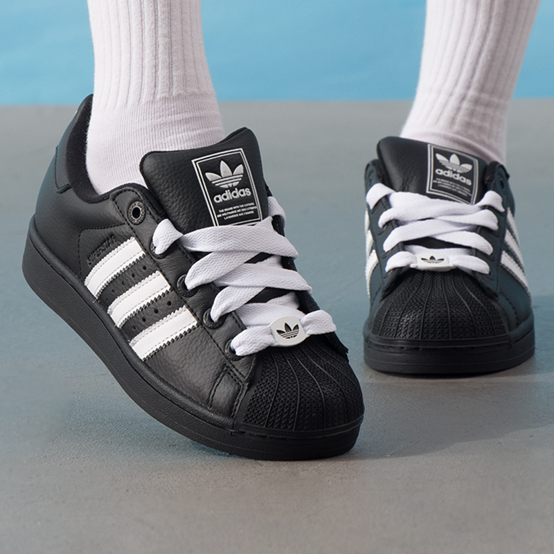 「流光风」阿迪达斯三叶草贝壳头板鞋男鞋女鞋运动休闲鞋KK4474