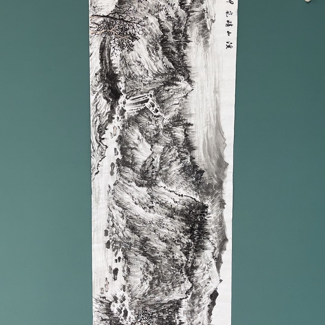 国画张宇老师手绘