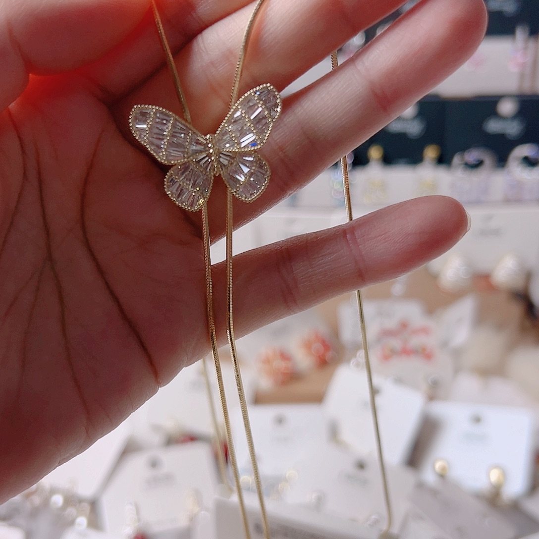 锆石纯铜合金耳环的