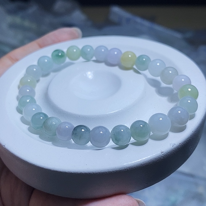 未镶嵌手串翡翠天然缅甸A货翡翠