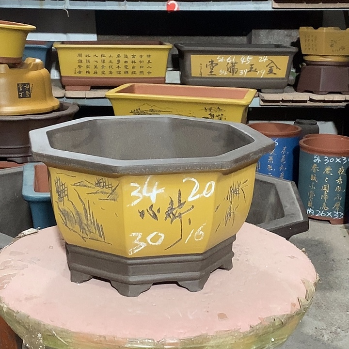 宜兴紫砂花盆花盆