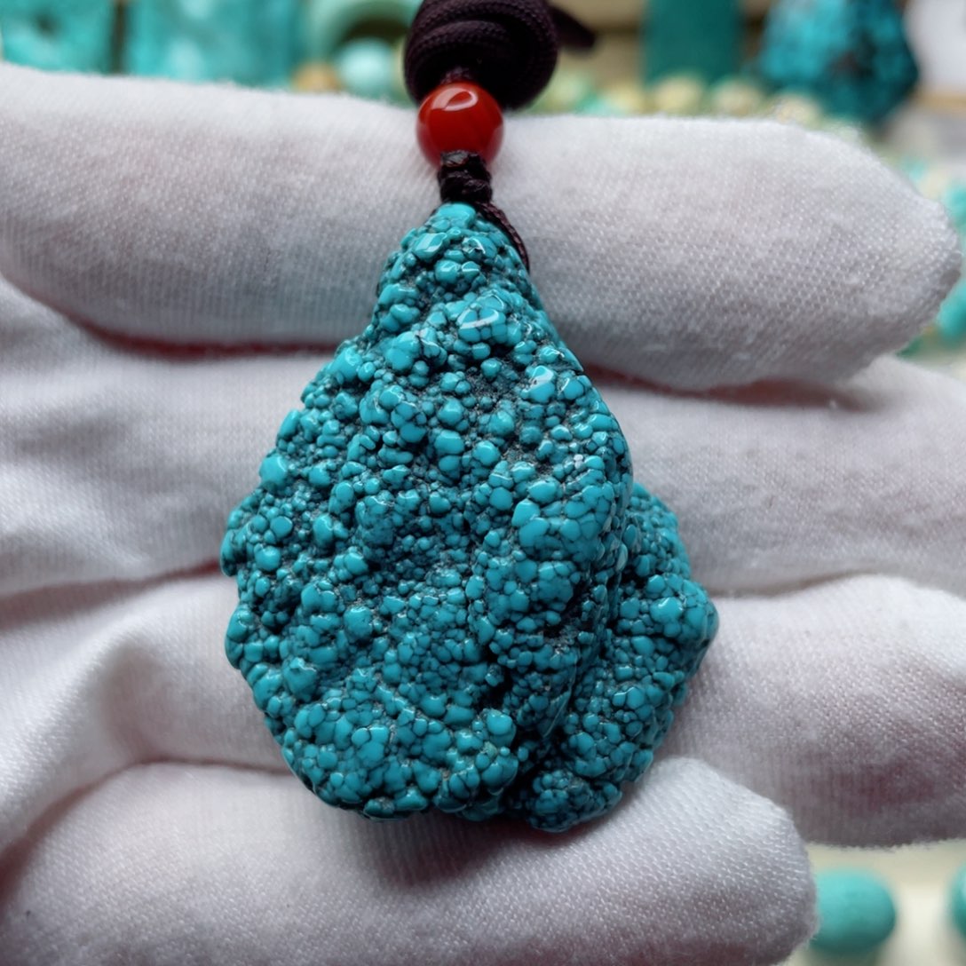 绿松石未镶嵌珠宝奇石