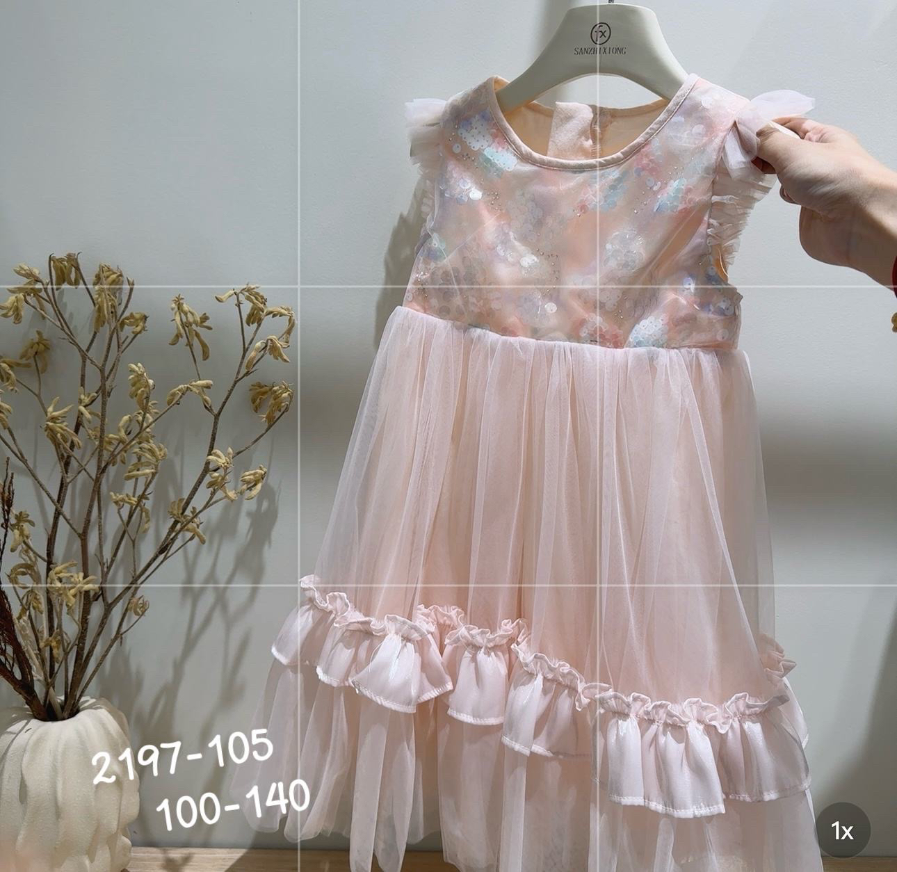 100-140女童公主裙