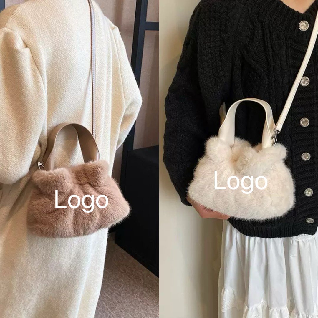 1143   毛毛手提包（小香风）