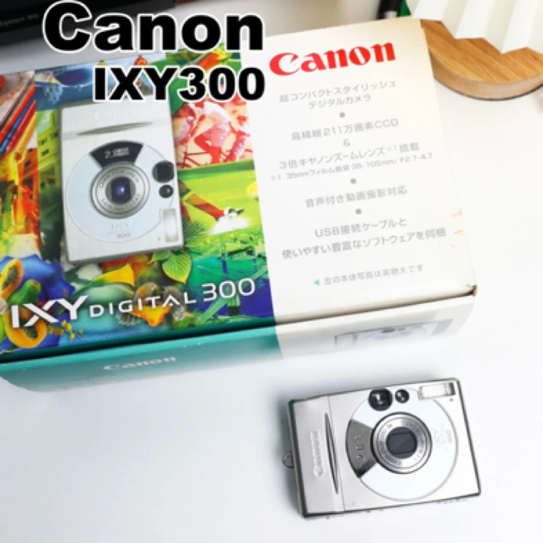 95新 Canon/佳能 IXY300，金属小方块/210万像素，3倍光学变焦。