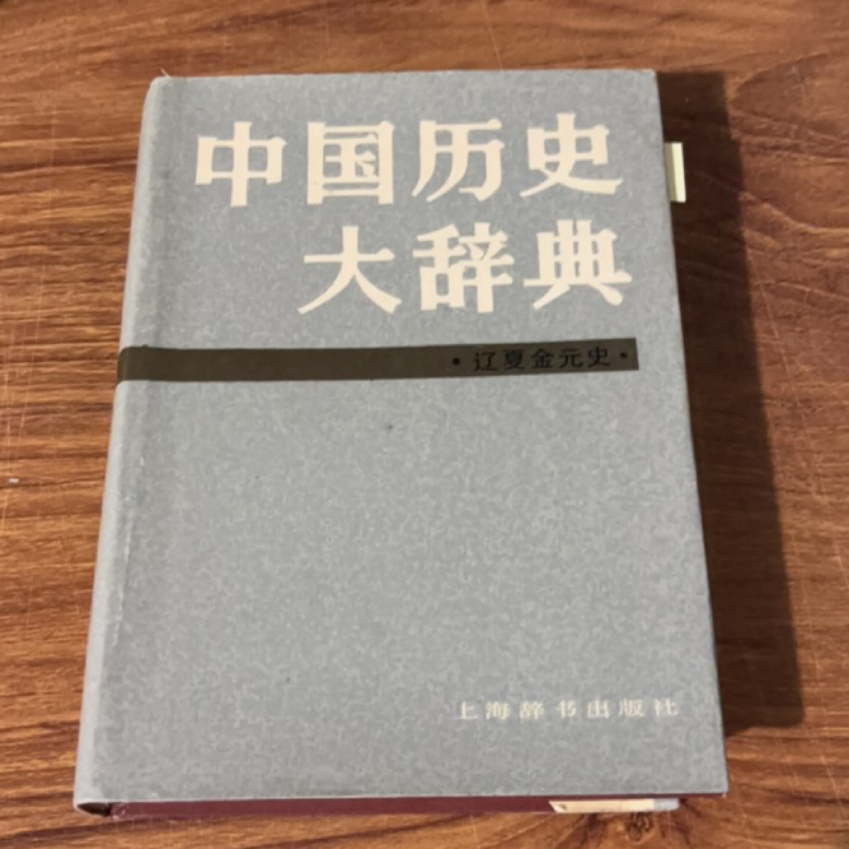8新  中国历史大辞典 辽夏金元史卷 二手书 直播间为准