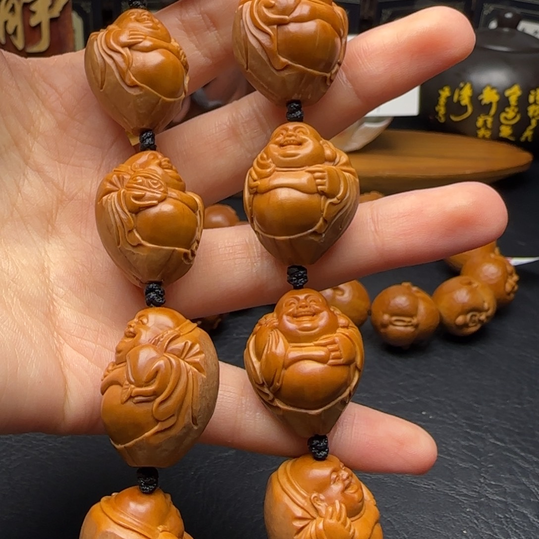 手串/手链橄榄核原皮弥勒