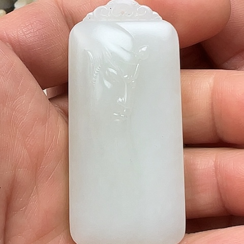 和田玉挂件未镶嵌