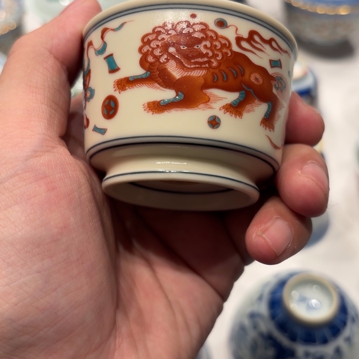 景德镇陶瓷杯子的