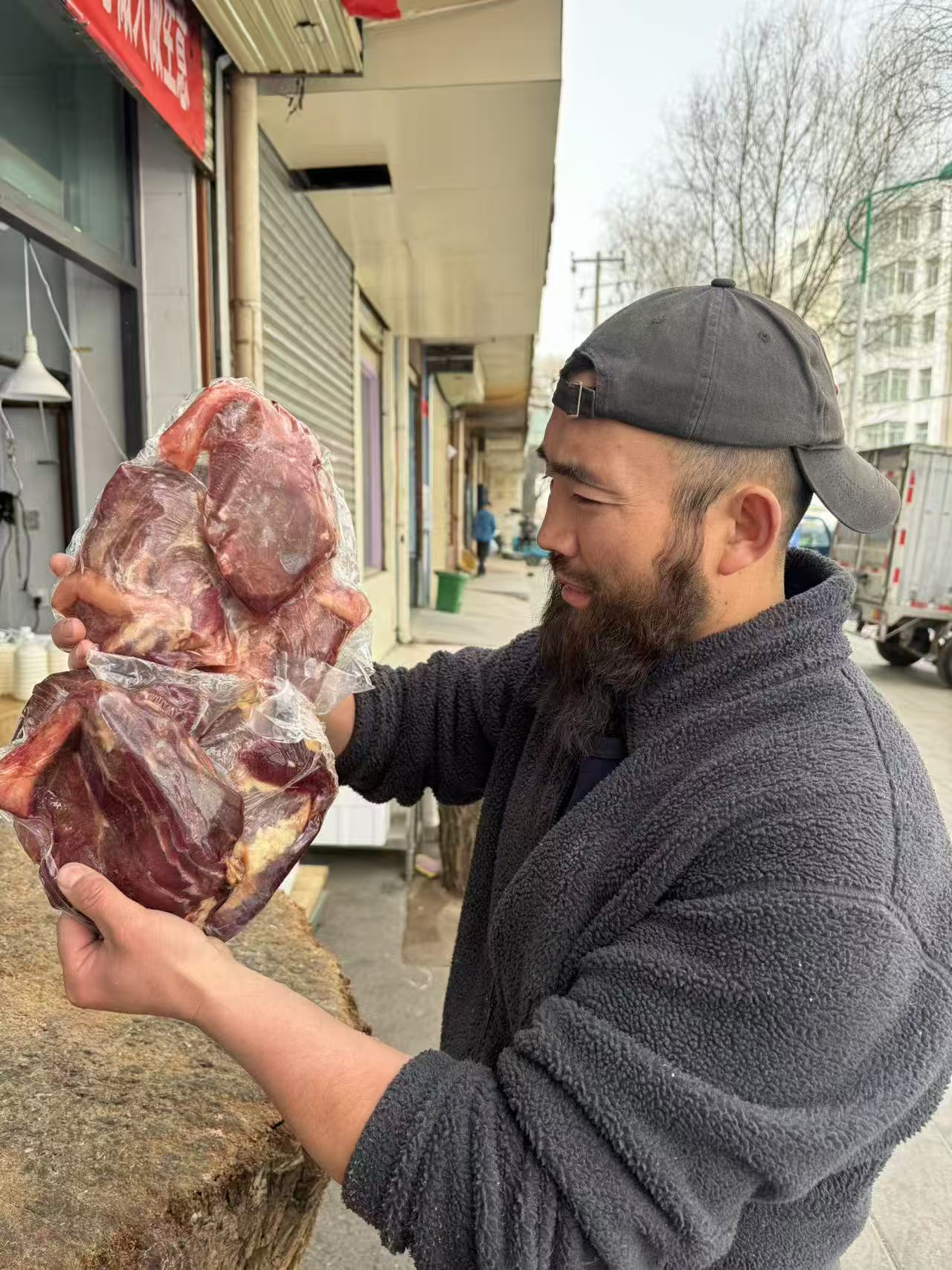 青藏高原黄金膘牦牛毽子肉