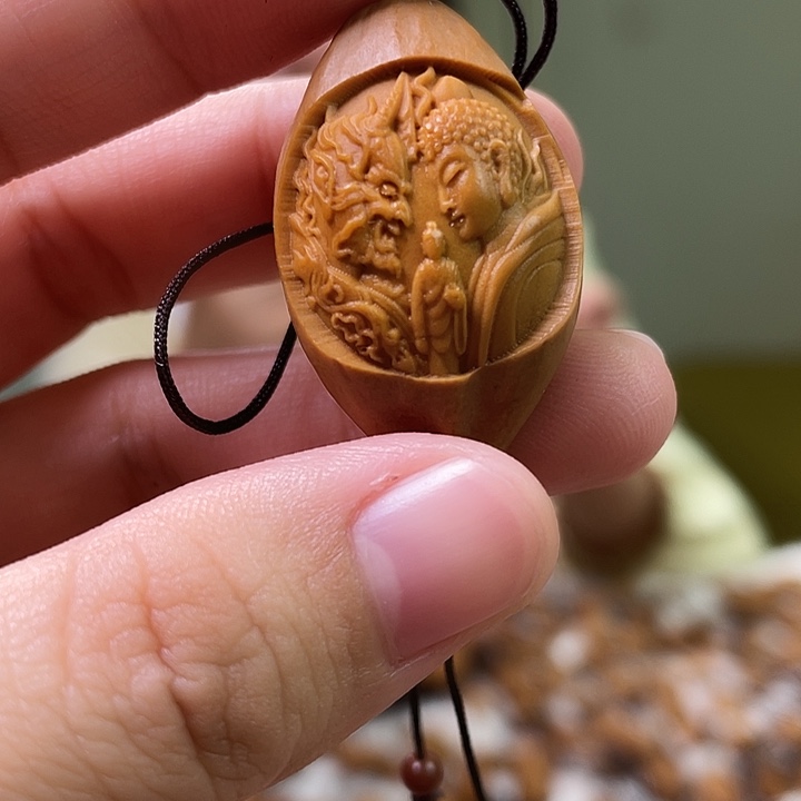 橄榄核吊坠橄榄核