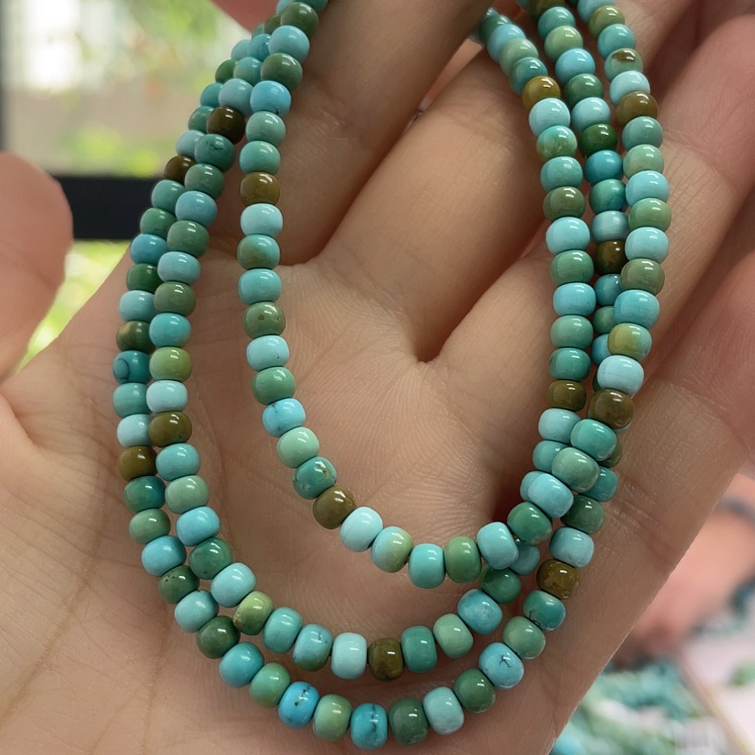 未镶嵌绿松石珠宝奇石