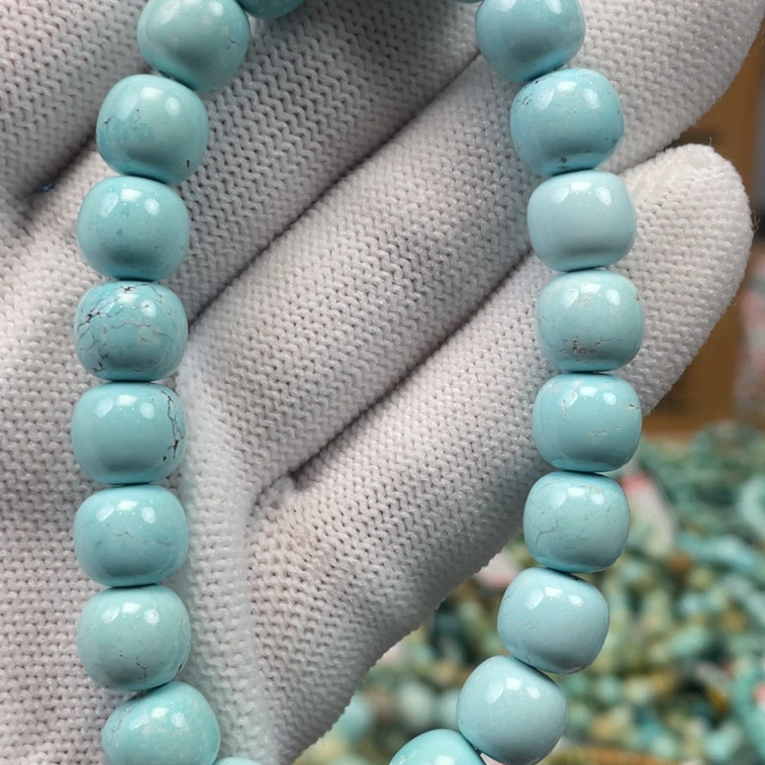 绿松石未镶嵌挂件