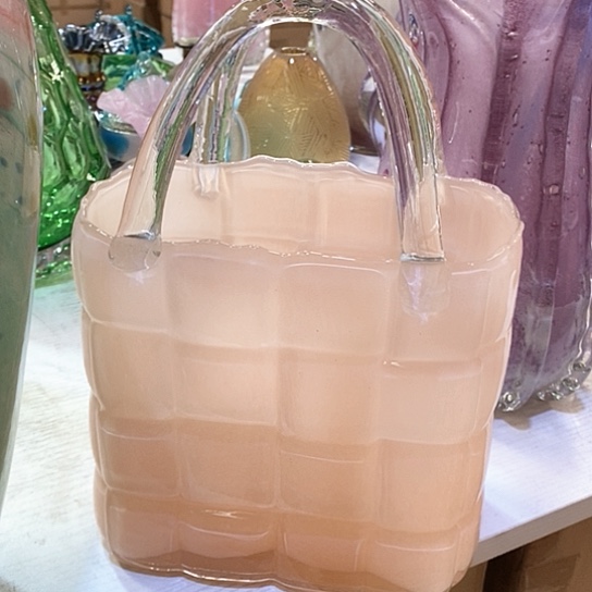 无铅玻璃花瓶高28厘米宽18厘米