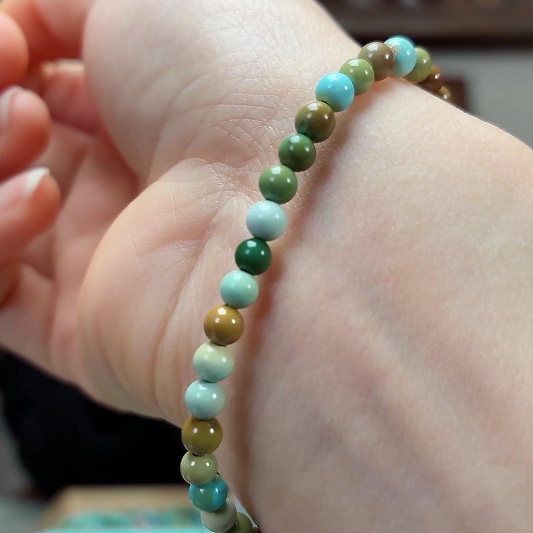 未镶嵌绿松石珠宝奇石