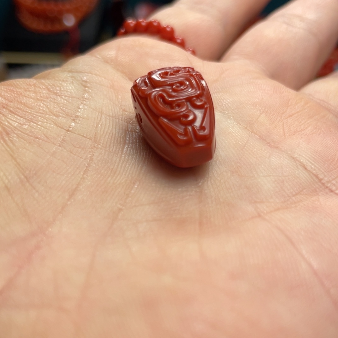 憨***憨南红玛瑙未镶嵌配饰