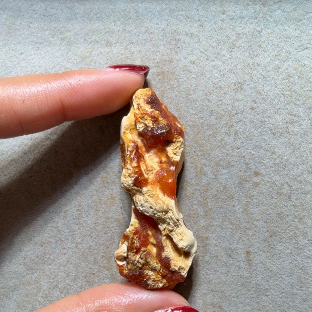 穿***流定制琥珀未镶嵌专拍