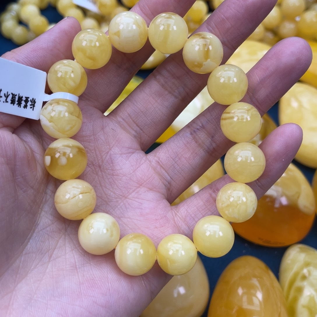 琥珀裸石未镶嵌琥珀蜜蜡w 0794