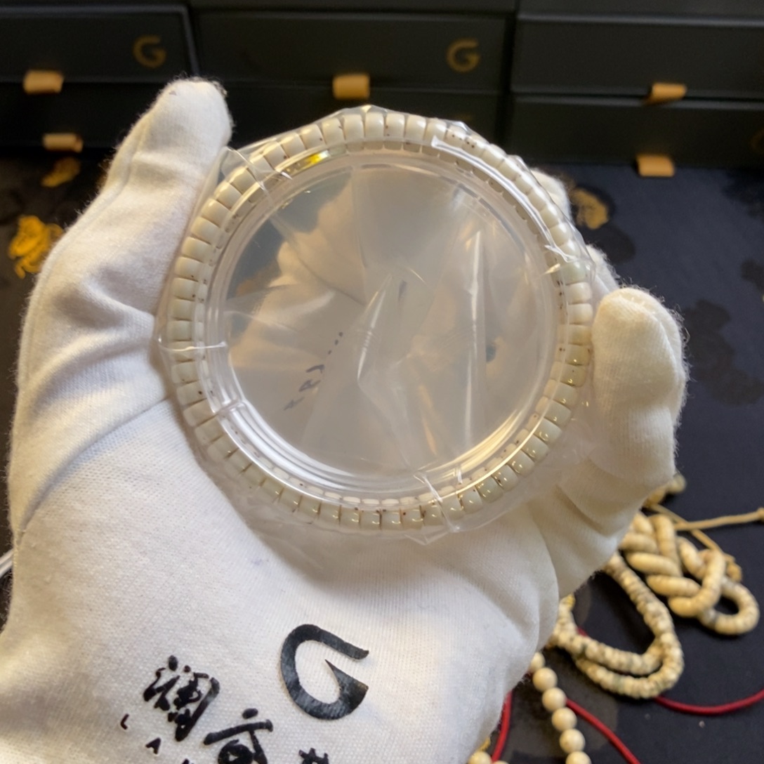 手串星月菩提骨瓷白数星星药片6✖️3