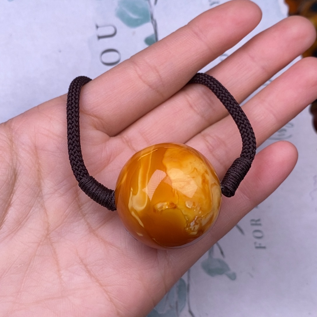 蜜蜡裸石未镶嵌火**！蜜蜡