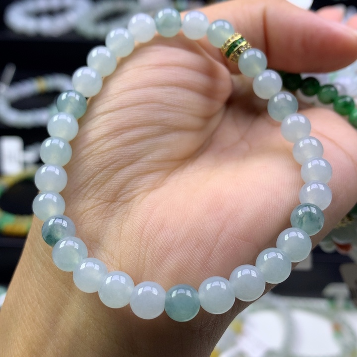 未镶嵌手串翡翠卡6