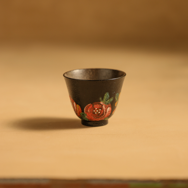 153景德镇高温釉下彩手工手绘设计师款式杯