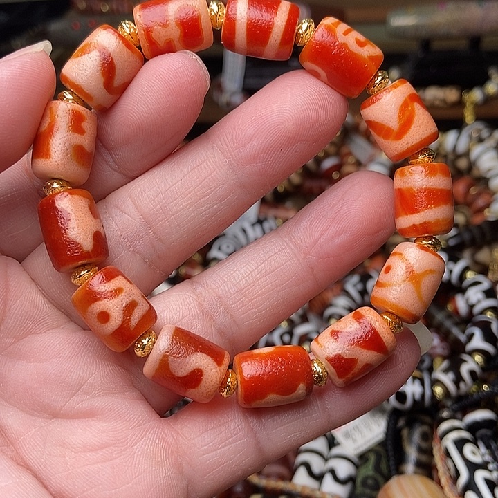 玛瑙/玉髓未镶嵌手链