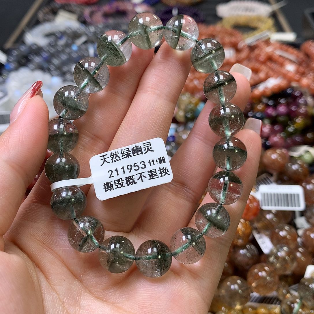 水晶手链未镶嵌，