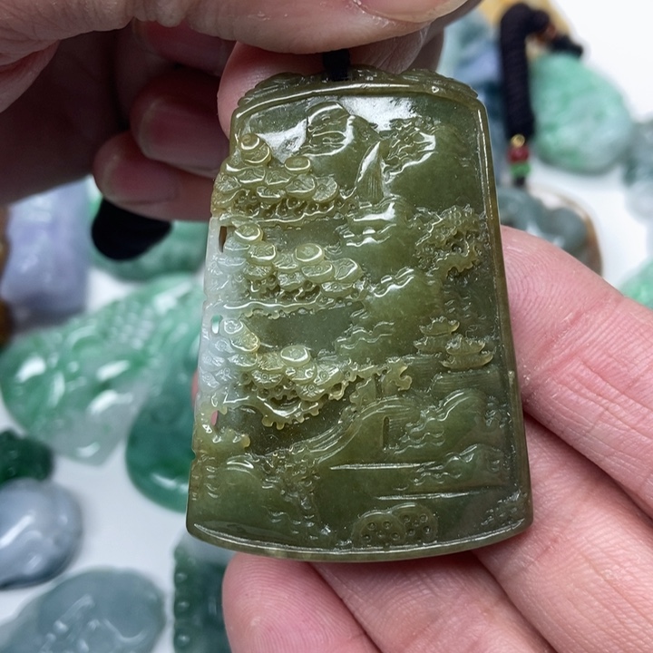 定制翡翠未镶嵌翡翠