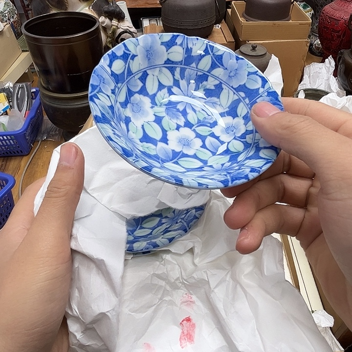 瓷片瓷器摆件工艺品摆件 