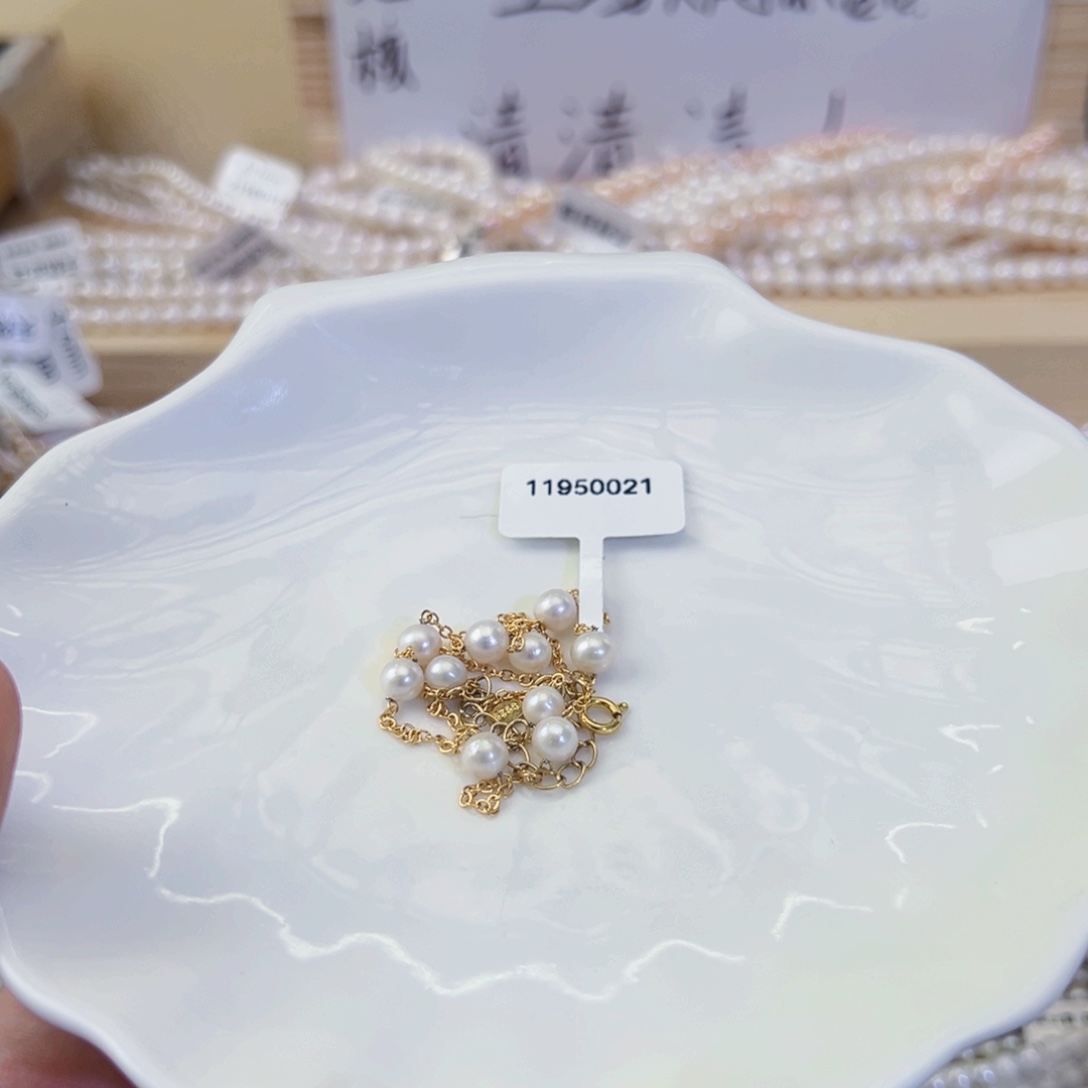 未镶嵌手绳淡水珍珠