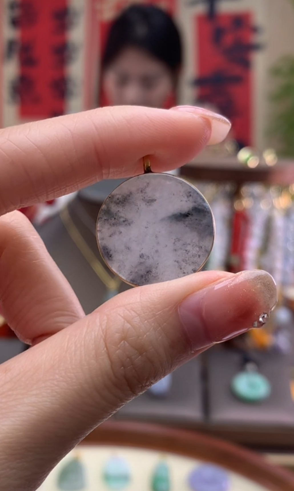 天然缅甸A货吊坠